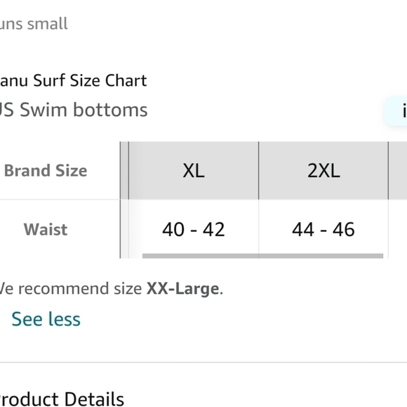 Kanu Surf Men's Barracuda Swim Trunks in Charcoal Size XXL - Picture 11 of 11